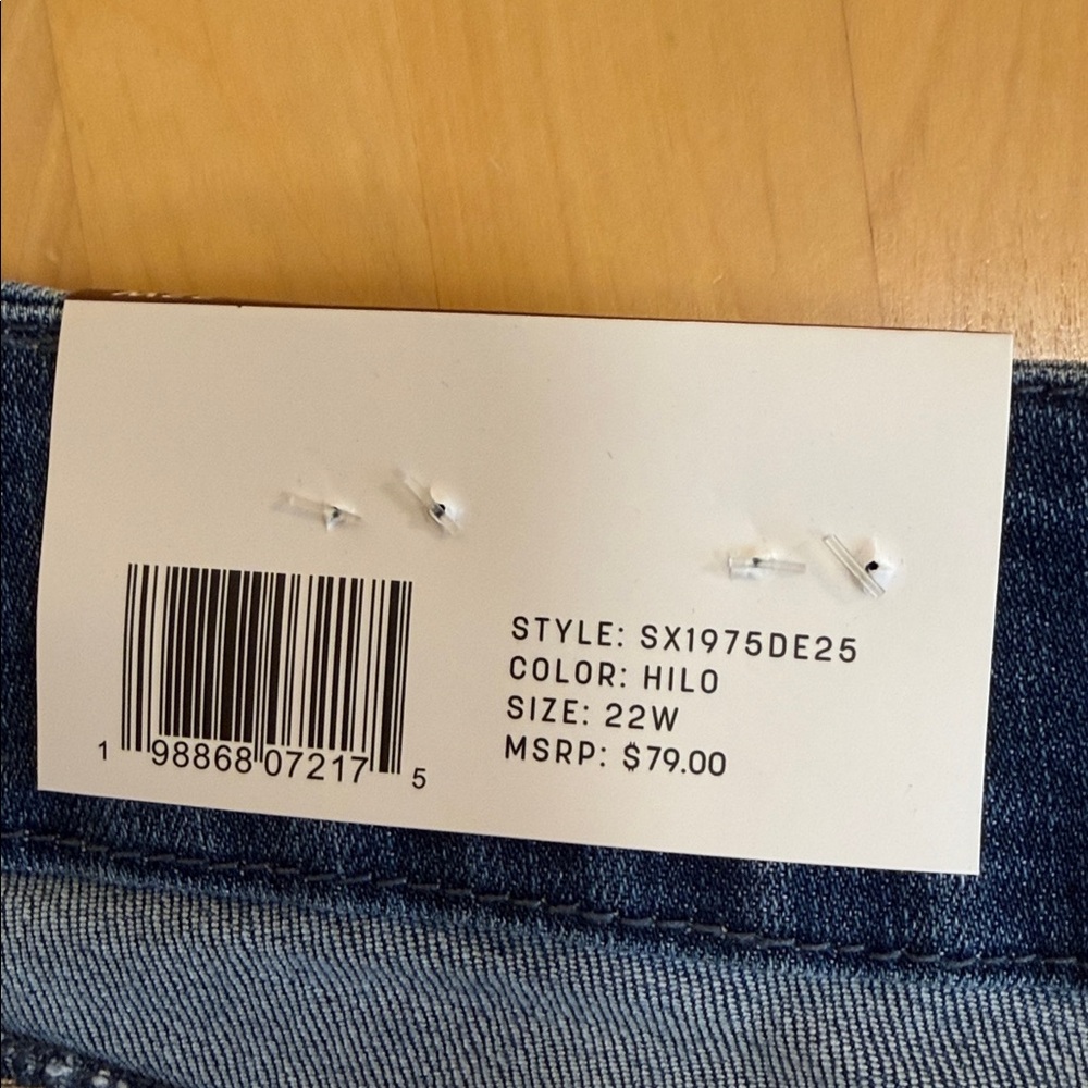 NWT Size 22W, Seven 7 Tummyless Skinny Jean - Picture 10 of 11